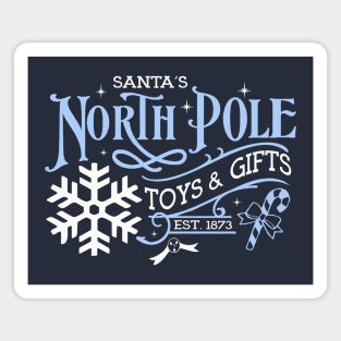 North Pole Toys and Gifts Magnet
